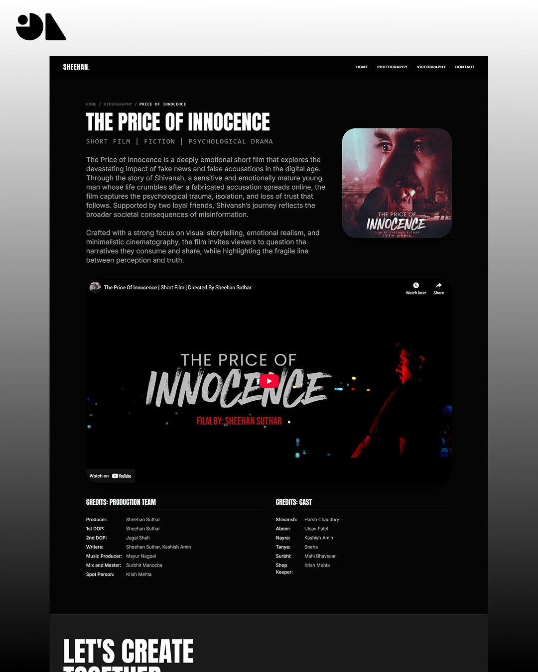 Sheehan Suthar Filmmaking - Scene 2